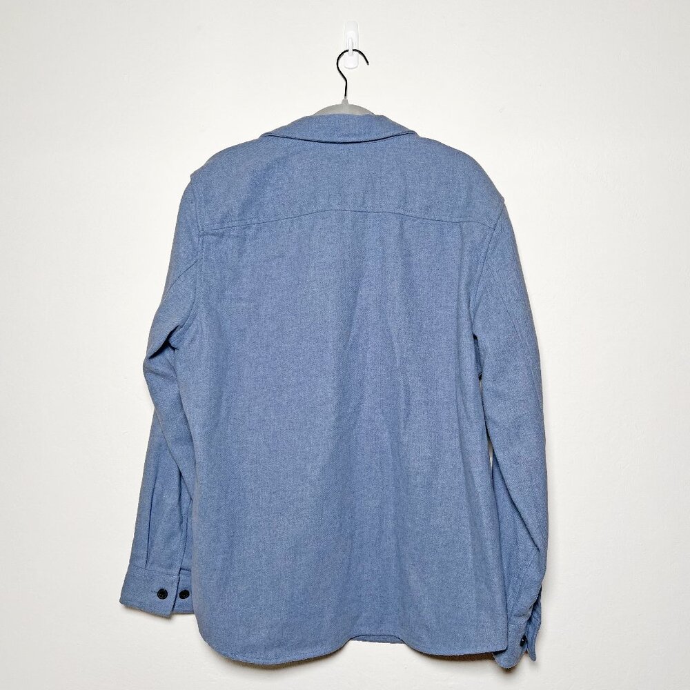 H&M Blue Lightweight Shirt Jacket Size L - Picture 2 of 6